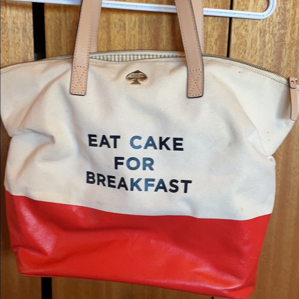 Kate Spade Eat Cake for Breakfast Tote